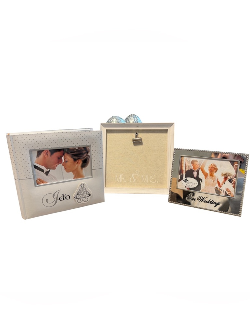 Wedding Bundle -Photo Frames & Album Set NWT